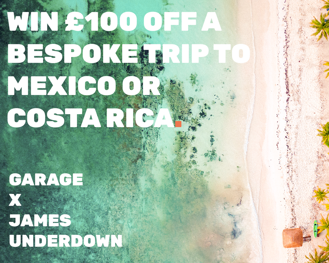 PRIZE DRAW - WIN £100 OFF YOUR NEXT GETAWAY