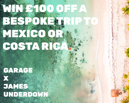 PRIZE DRAW - WIN £100 OFF YOUR NEXT GETAWAY